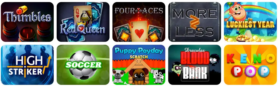 Jeux en ligne 10Black Casino