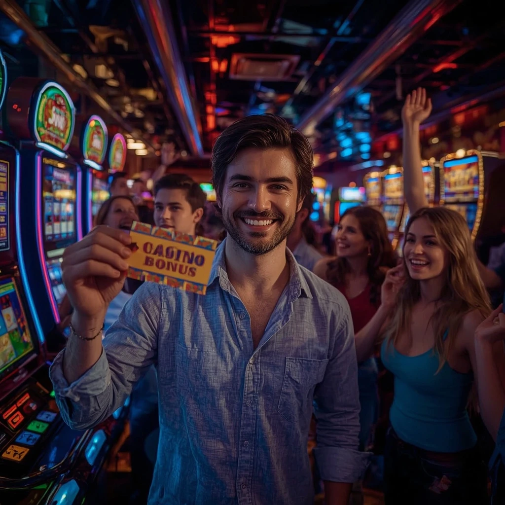 personne tenant un bonus 10Black Casino