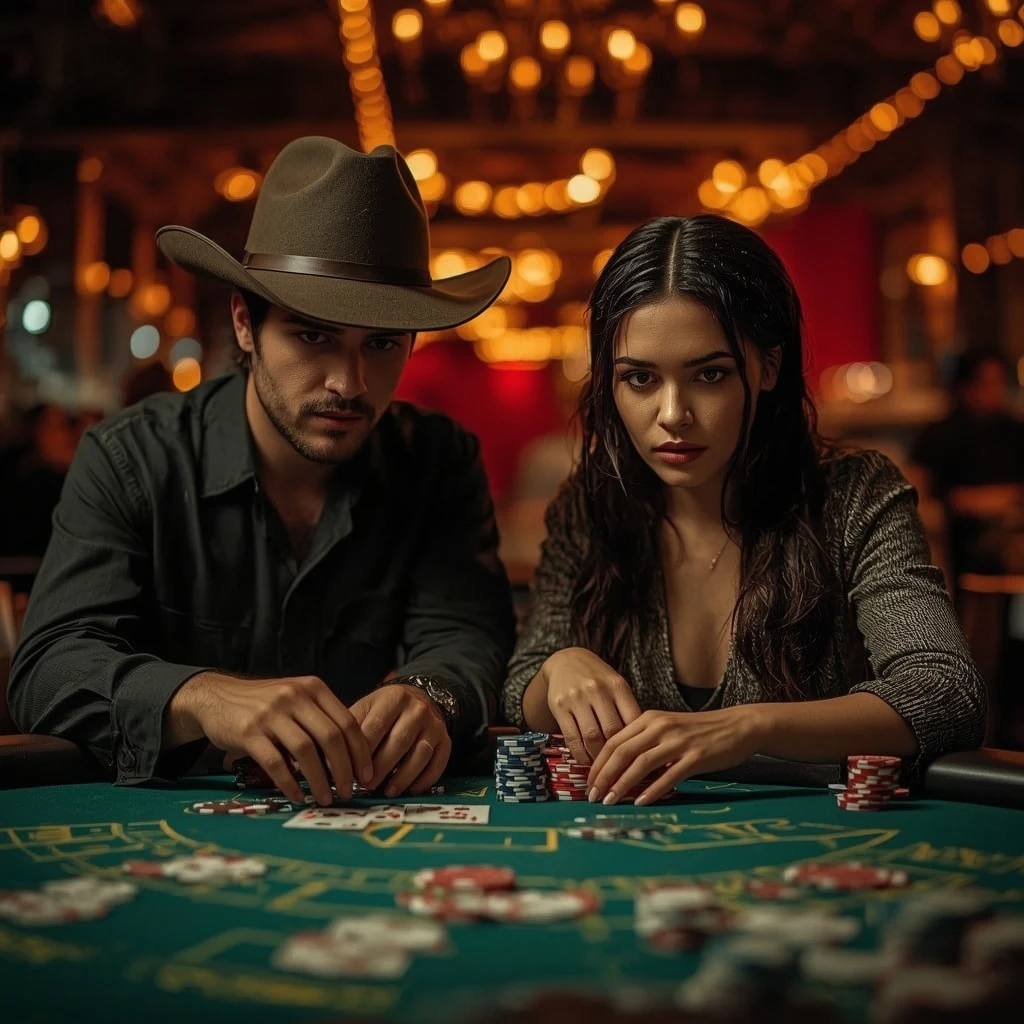 photo de deux joueurs de poker 10Black Casino